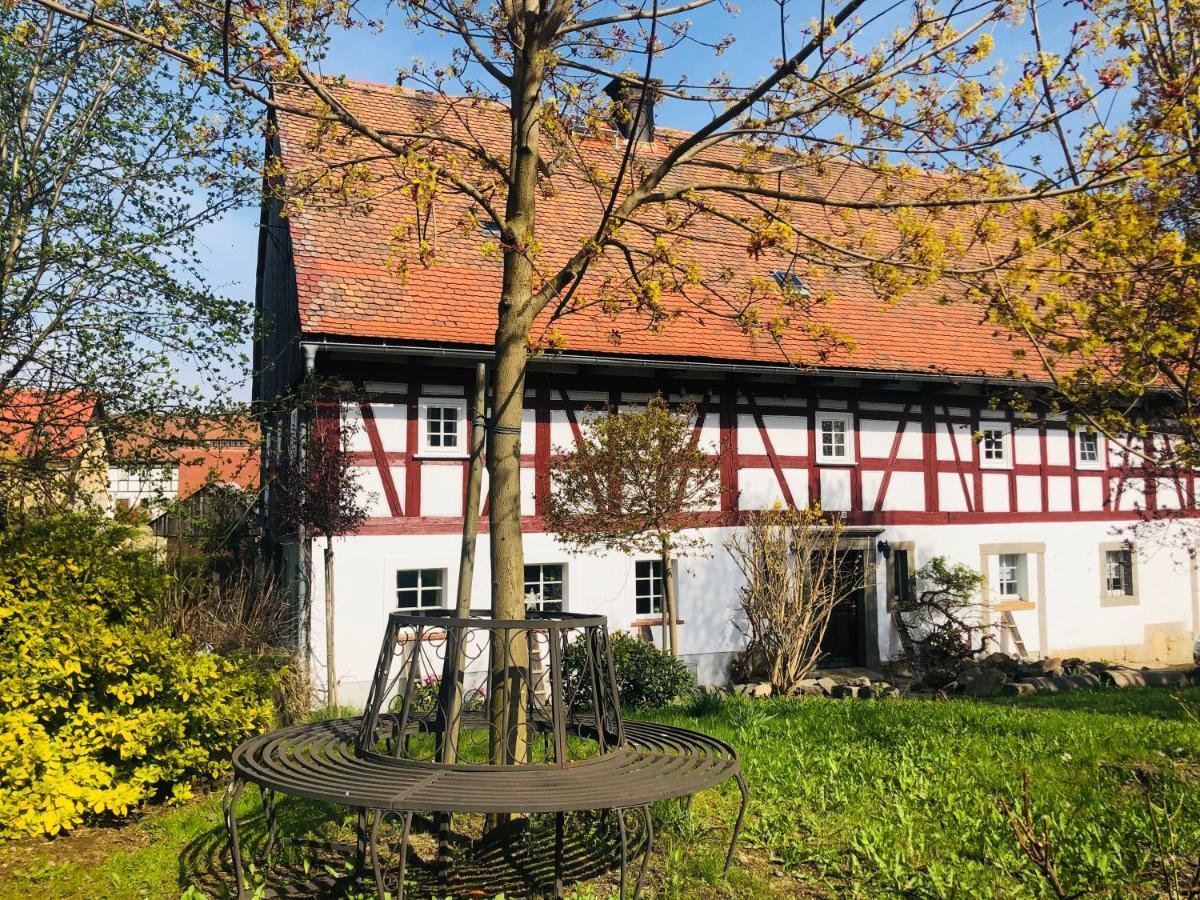 Auengut-Bertsdorf Apartment Exterior foto